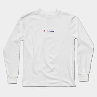 Juno Color Logo Long Sleeve T-Shirt